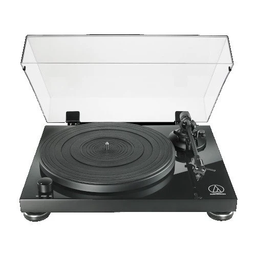 Audio Technica ATLPW50PB Fully Manual Belt-Drive Turntable Piano Black