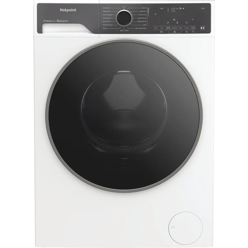 Hotpoint HP 105A CARE UK Fabric Care Pro Freestanding 10kg 1400rpm Washing Machine with HomeWhiz White HP105ACAREUK
