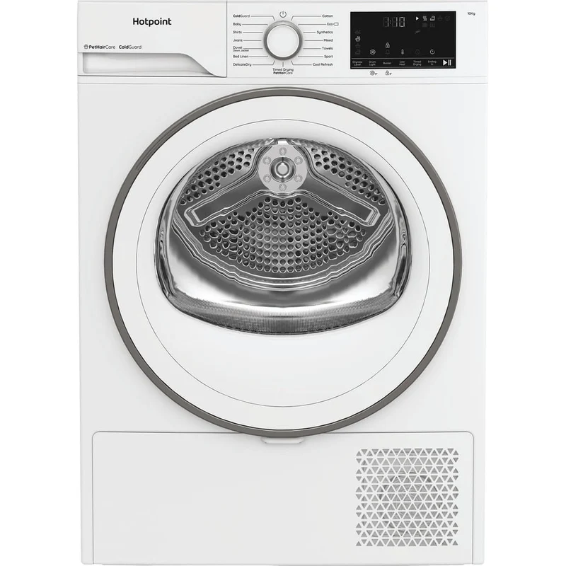 Hotpoint C HD 103M WW UK 10kg Heat Pump Tumble Dryer with PetHairCare White CHD103MWWUK
