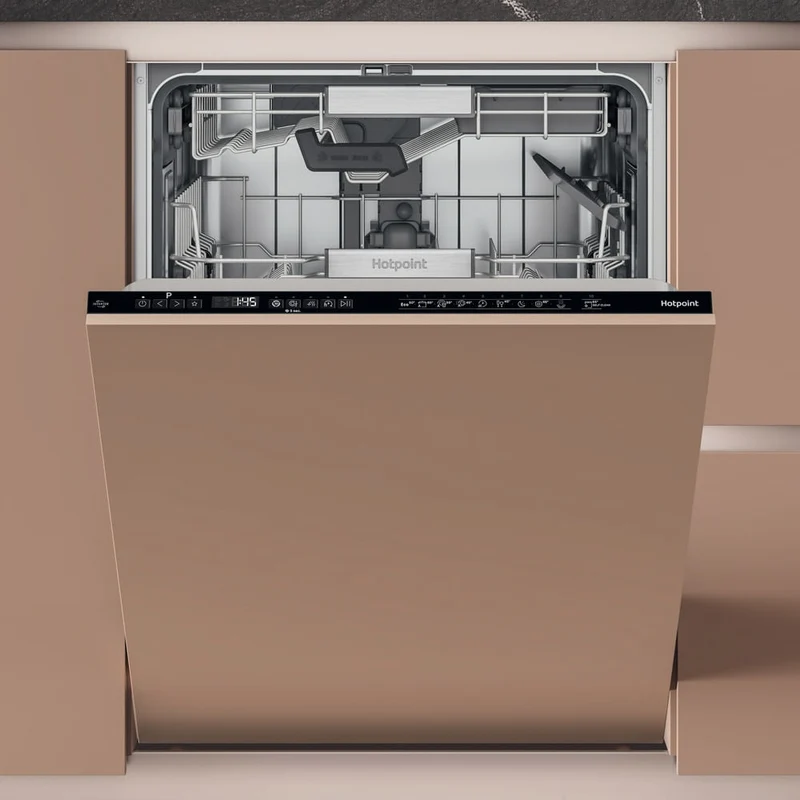 Hotpoint HD8IHP42L Hydroforce Full Size Integrated Dishwasher 14 Place Settings