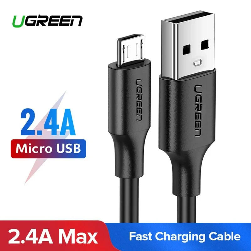 UGREEN Câble Micro USB 2M Charge Rapide 3A Nylon Tressé (Occasion)