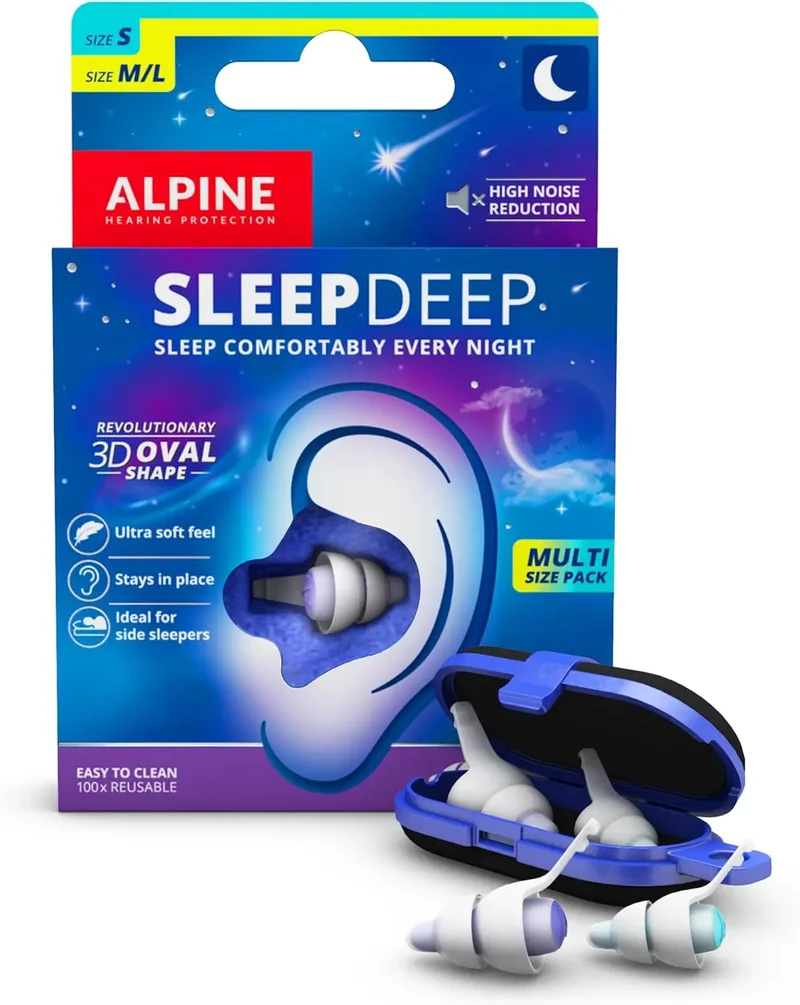 Alpine SleepDeep Bouchons d'Oreilles - Sommeil Profond 8717154027891