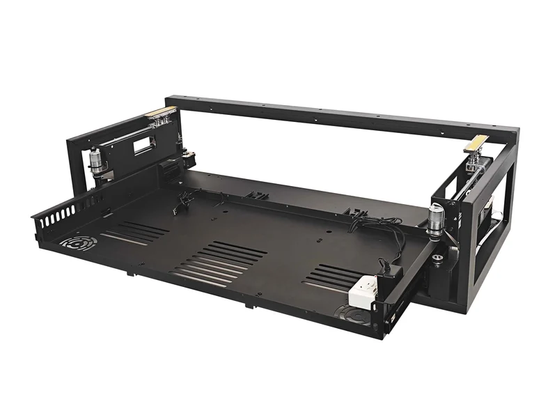 WUPRO Adjustable smart Laser TV cabinet embedded bare machine Advanced mobility systems For UST Proejector