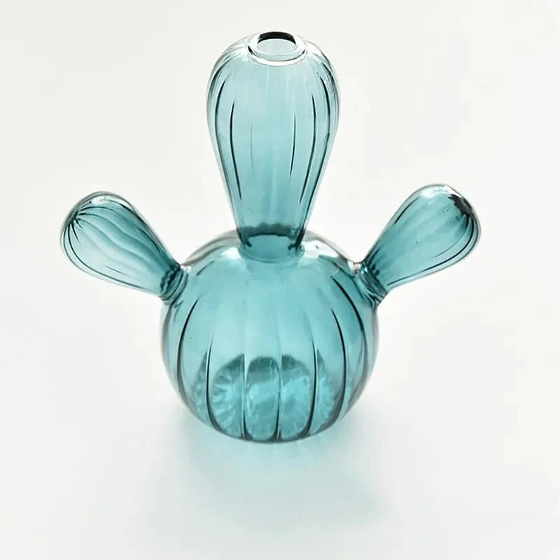 Cactus Glass Vase