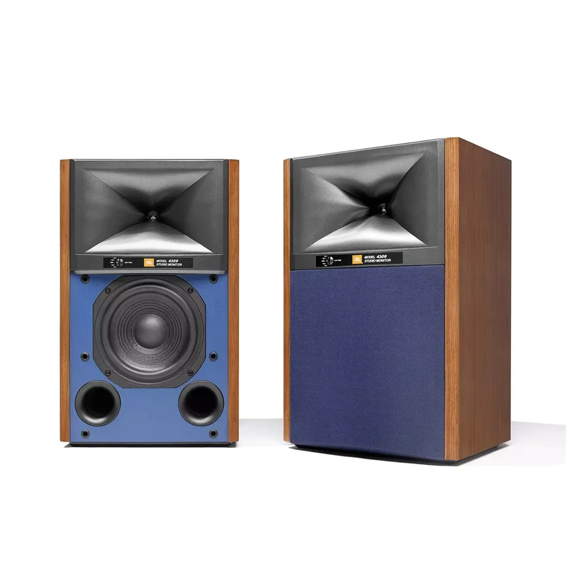 JBL 4309 High Performance Studio Monitor Bookshelf Speakers in Walnut - Less Than Half Price