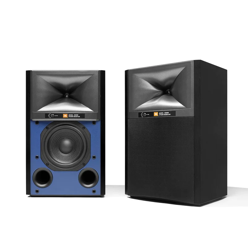 JBL 4309 High Performance Studio Monitor Bookshelf Speakers Pair in Black - Less Than Half Price