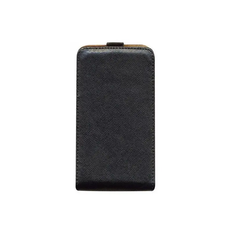 Swiss Charger SCP10034 Etui flip en cuir pour LG L3 Noir