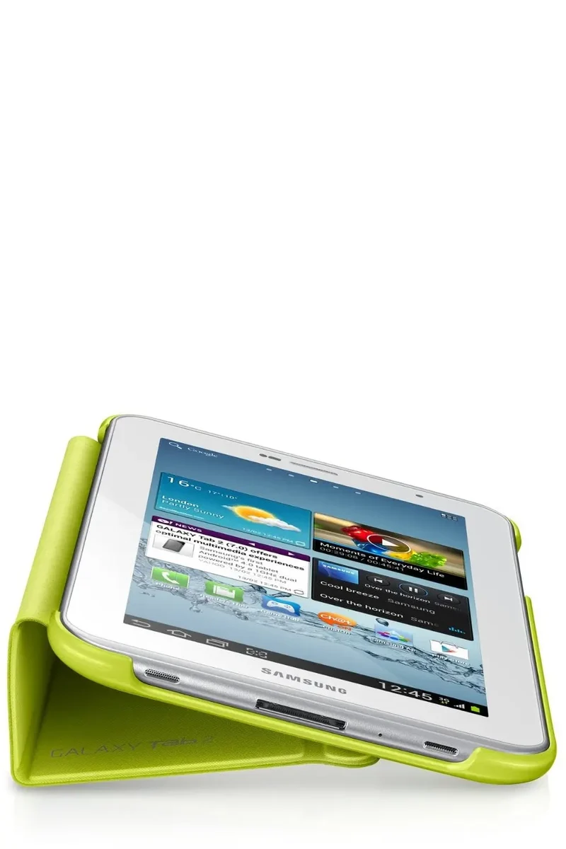 Samsung EFC1G5S Etui à rabat pour Samsung Galaxy Tab 2 7" Vert