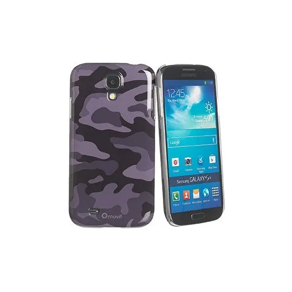 Muvit Coque de protection - Camouflage, noir armée - pour Samsung GALAXY S4
