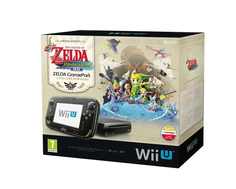 Nintendo Wii U Premium 32 Go + The Legend Of Zelda : Wind Waker Hd