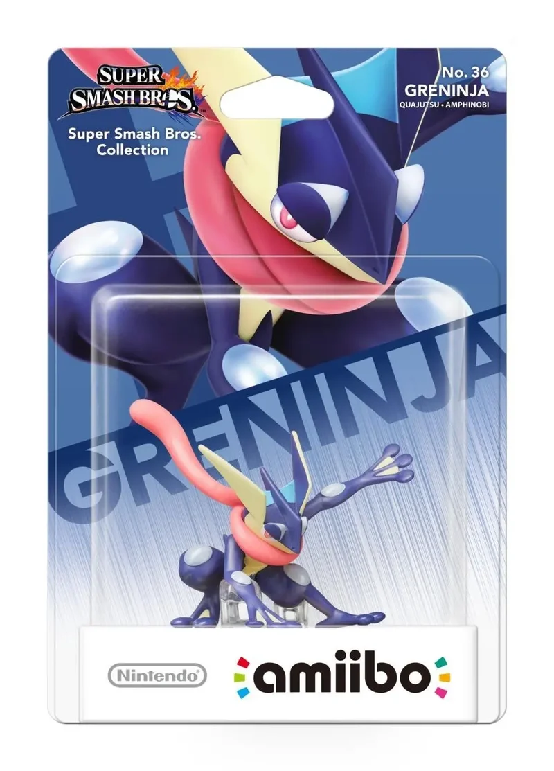 Figurine Amiibo N°36 Smash Greninja / EXCLUSIVITE COLLECTOR NINTENDO