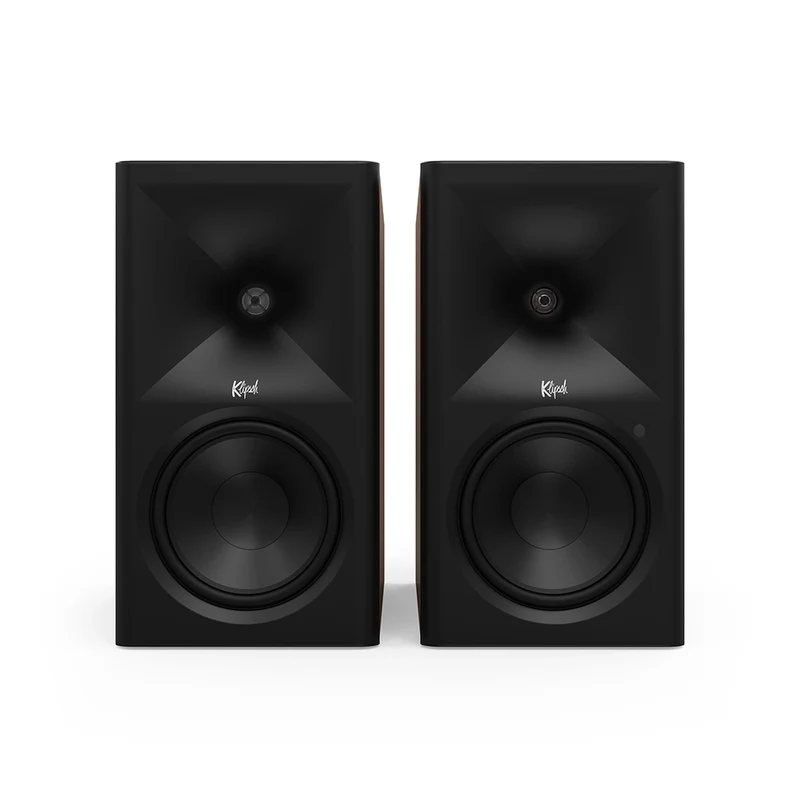 Klipsch The Nines II Active Bookshelf Speakers Walnut