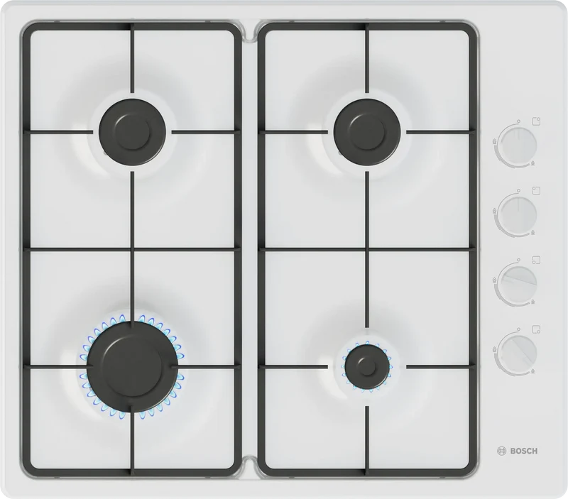 Bosch Series 2 PBP6B2K60 60cm Gas Hob White
