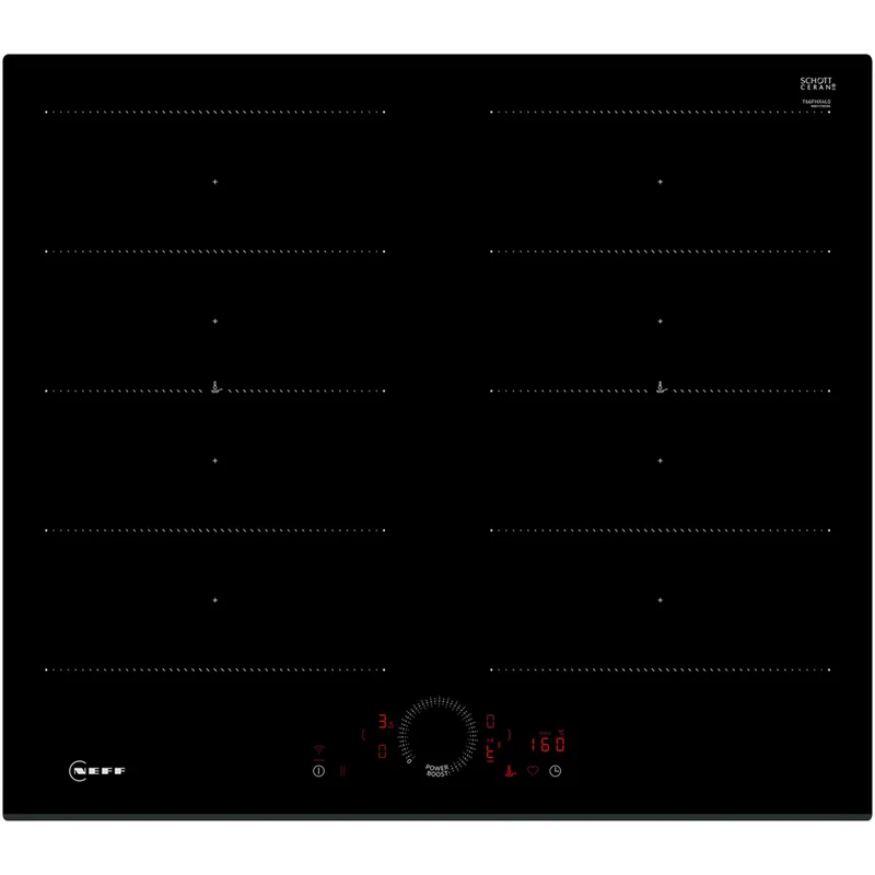 Neff T66FHX4L0 N70 60cm Flex Induction Hob with Twist Touch Control
