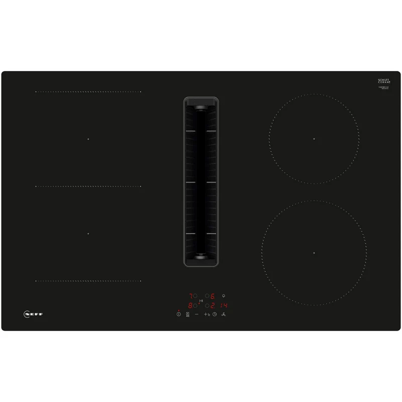 Neff V58NBS1L0 N50 80cm Induction Hob with Integrated Ventilation System