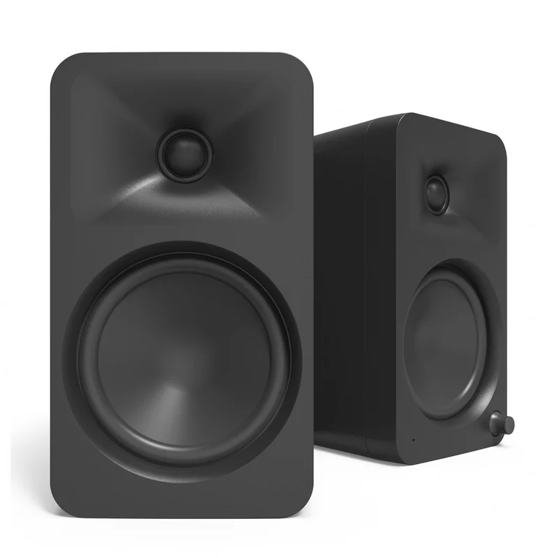 Kanto ORA4 140W Powered Reference Desktop Speakers with Bluetooth Black - Ex Display Clearance