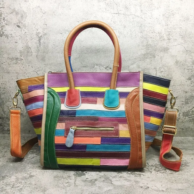 Camellia Colorful Tote Bag
