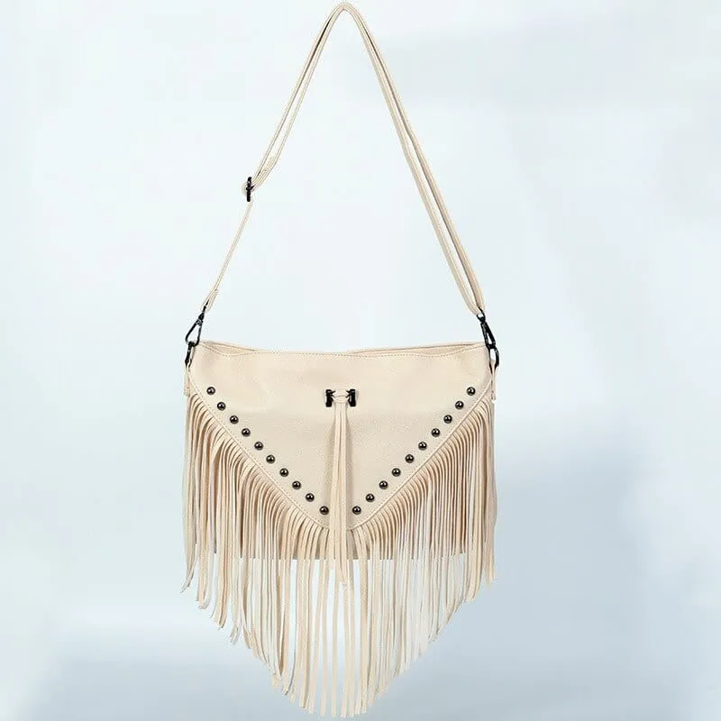 Josette Fringe Crossbody Bag
