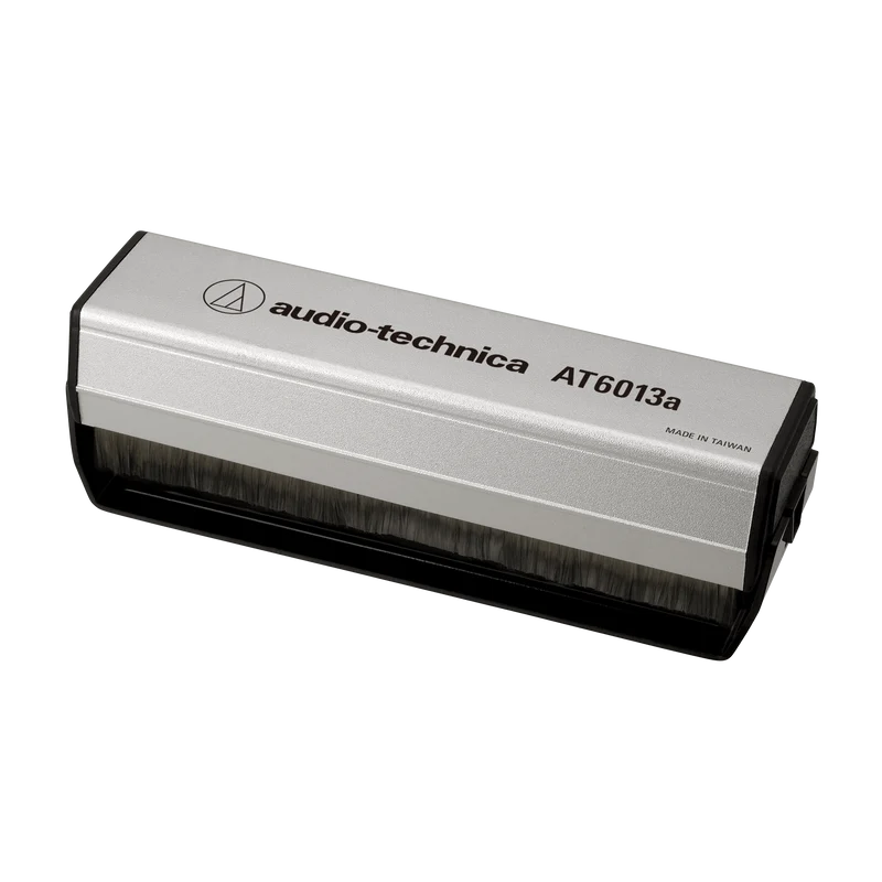 Audio Technica AT6013A Dual-Action Anti-Static Record Cleaning Brush