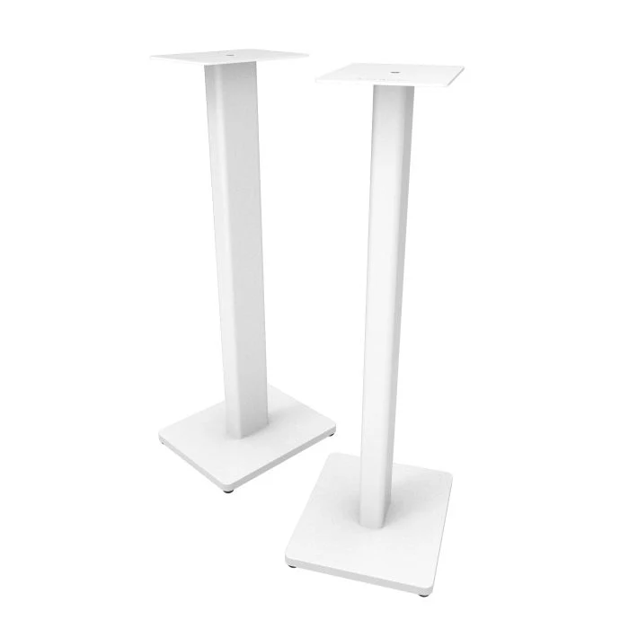 Kanto ST28 Speaker Stands Pair 28 Inch with MDF Base White