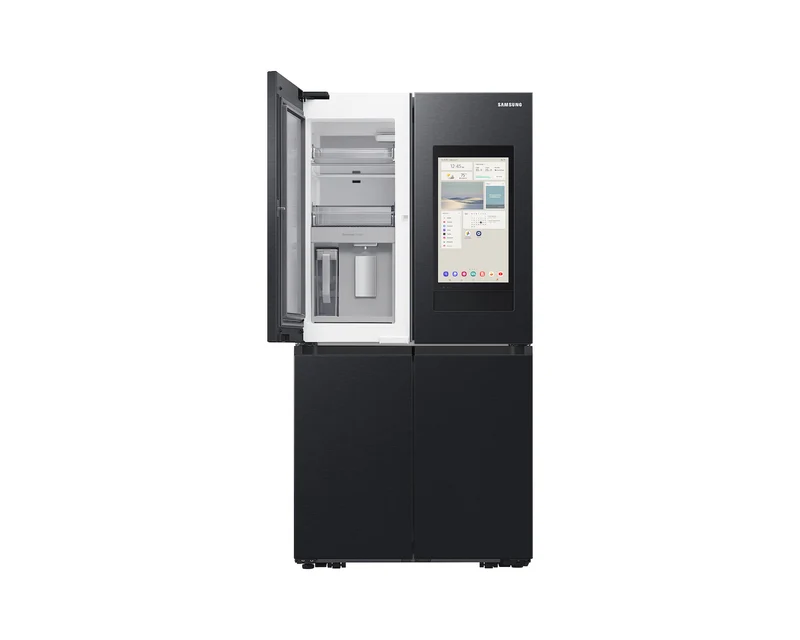Samsung Bespoke AI RF65DG9H0EB1EU Family Hub 636L Total No Frost American Fridge Freezer Black
