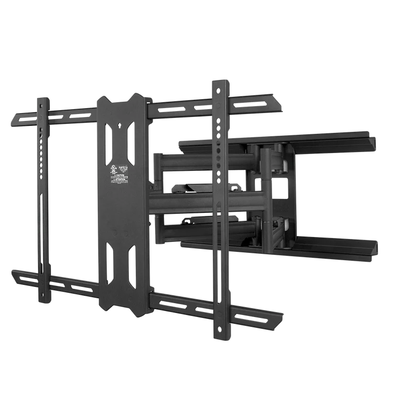 Kanto PDX650 Full Motion TV Wall Mount for 37 to 75 inch TVs Black