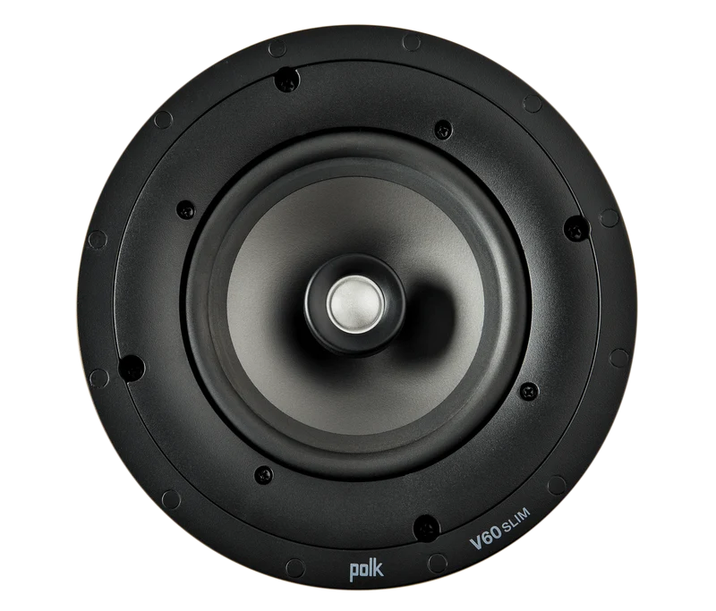 Polk V60 Slim Vanishing In-Ceiling Single Speaker with 6.5Inch Driver