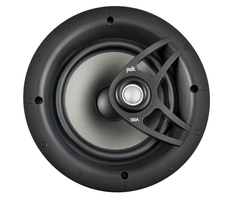 Polk V80 Vanishing In-Ceiling Single Speaker with 8inch Driver