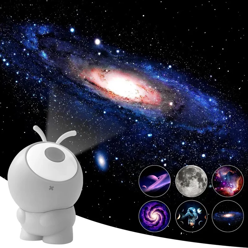 Astronaut-Inspired Galaxy Star Projector
