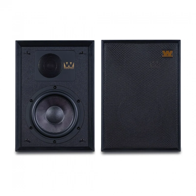 Wharfedale Denton 85 Bookshelf Speakers Pair - Black Oak