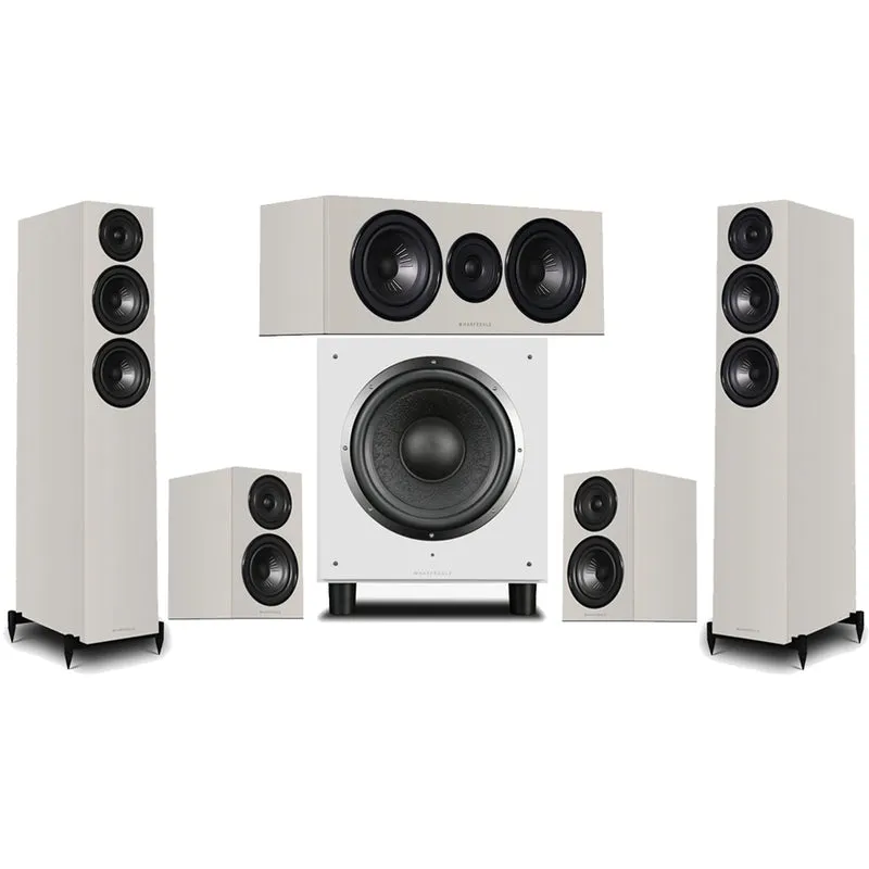 Wharfedale Diamond 12.3i HCP 5.1 Home Cinema Speaker Package - Grey