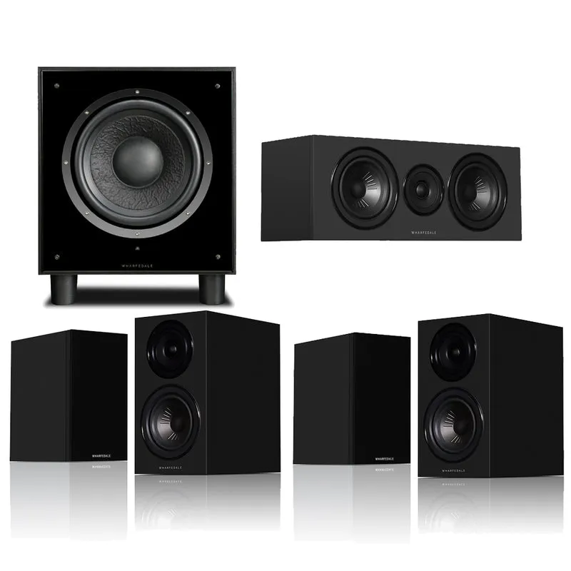 Wharfedale Diamond 12.1i HCP 5.1 Home Cinema Speaker Package - Black
