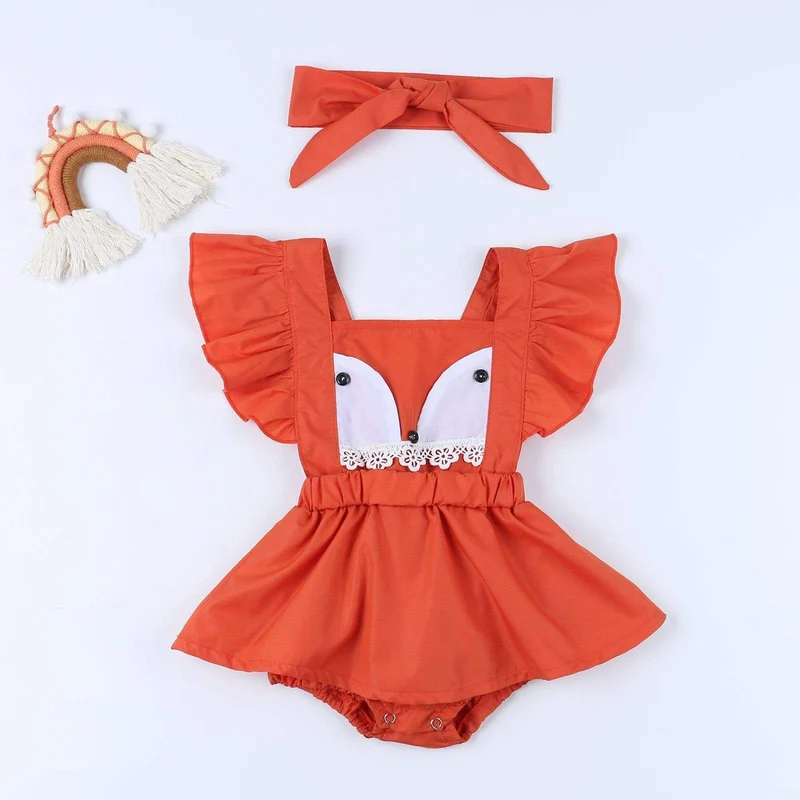 LITTLE FOX Ruffle Outfit