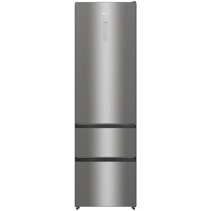 Hisense RM469N4ACDUK Freestanding Frost Free Fridge Freezer Stainless Steel