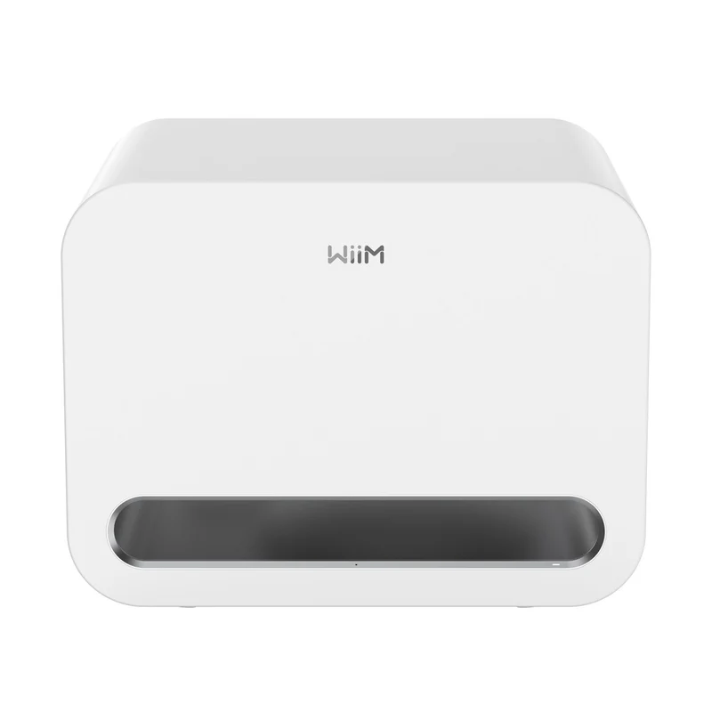 WiiM Sub Pro 8 Inch 250W Wireless Smart Subwoofer with Wi-Fi & Bluetooth - White