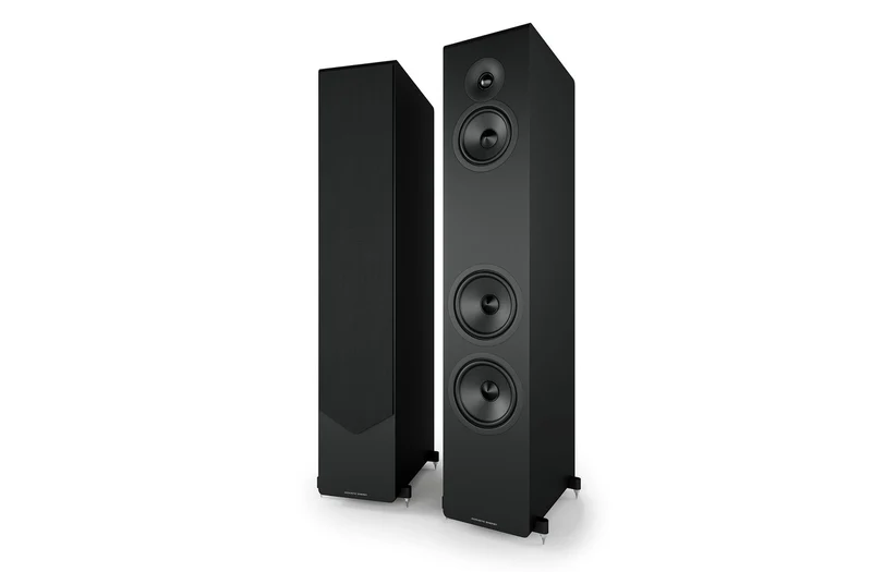 Acoustic Energy AE320 MK2 Floorstanding Speakers Pair Matt Black