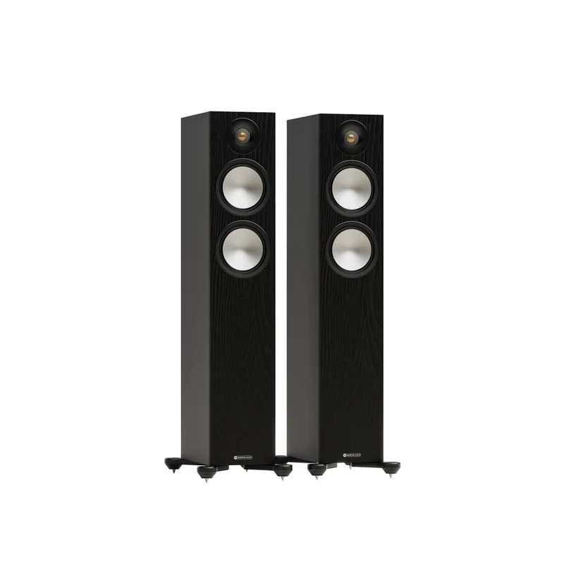 Monitor Audio Bronze 300 7G Floorstanding Speakers Pair Black