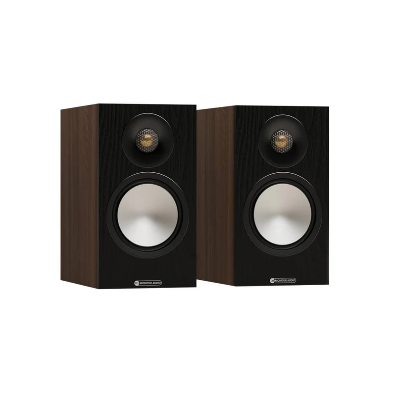 Monitor Audio Bronze 50 7G Two-Way Bookshelf Speakers Pair Walnut
