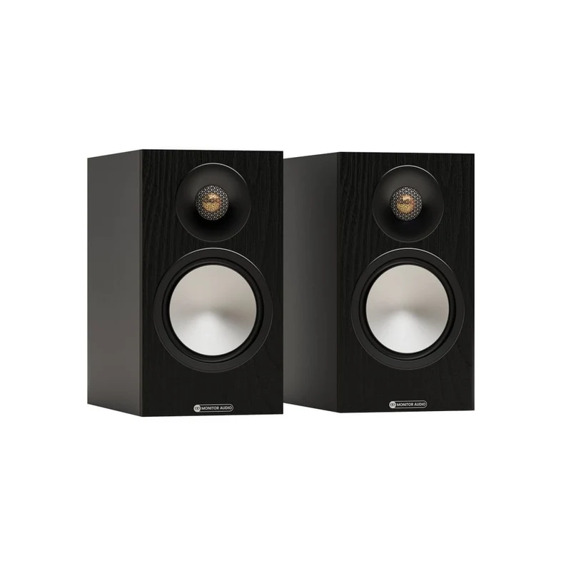Monitor Audio Bronze 50 7G Two-Way Bookshelf Speakers Pair Black