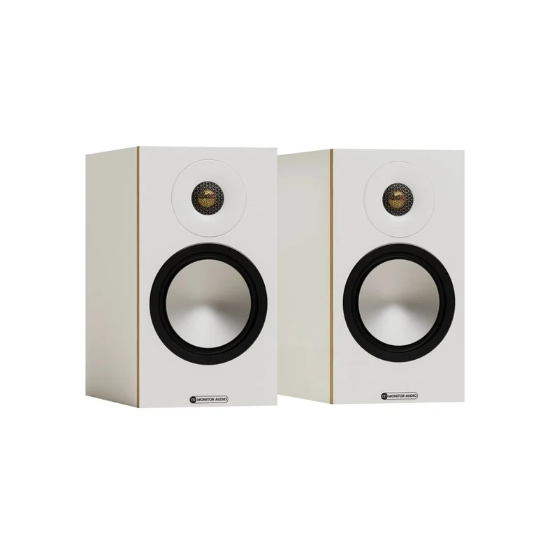 Monitor Audio Bronze 50 7G Two-Way Bookshelf Speakers Pair White
