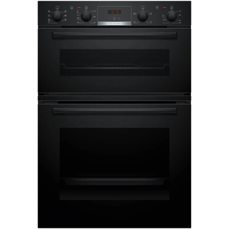 Bosch MBA533BB3B Series 4 Built-In Electric Double Oven Black - A+B Rated