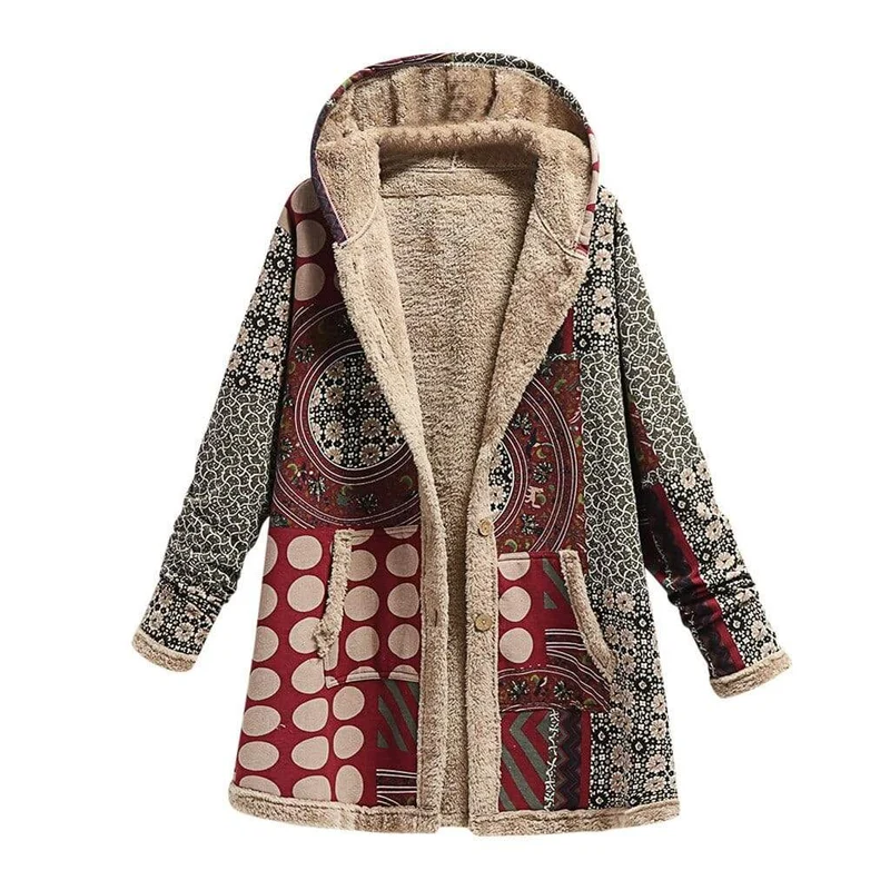 Vintage Hooded Coat