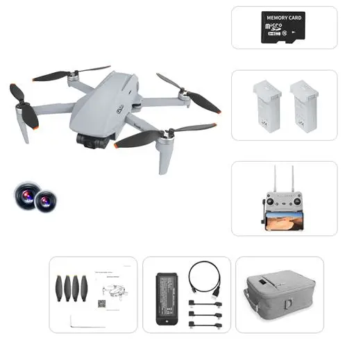 Dronemotion Lite - Caméra 4K - Gris