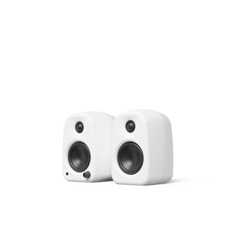 Kanto UKI 100W Bluetooth Desktop Speakers Pair White Chalk