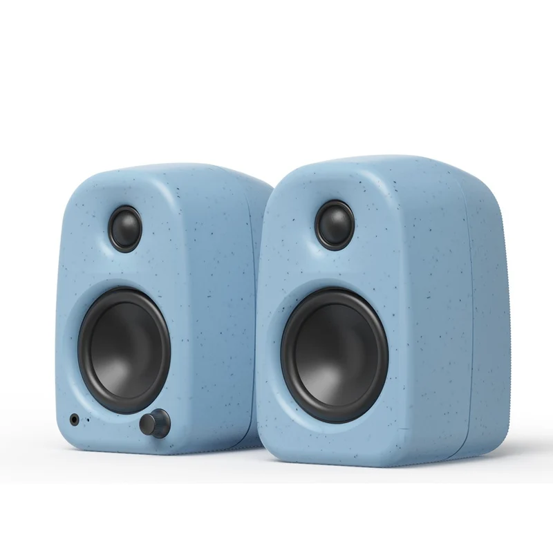 Kanto UKI 100W Bluetooth Desktop Speakers Pair Cornflower Blue