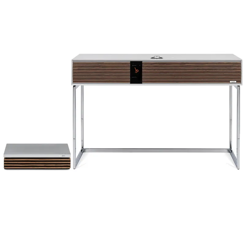 Ruark R810 High Fidelity Radiogram Soft Grey with R-CD100 USB CD Player Package