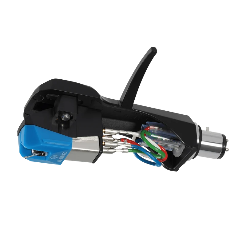 Audio Technica AT-VM95C/H VM95 Series Conical Stereo Cartridge on AT-HS6 Headshell