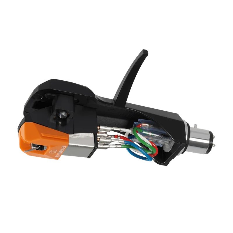 Audio Technica AT-VM95EN/H VM95 Series Elliptical Nude Stereo Cartridge on AT-HS6 Headshell