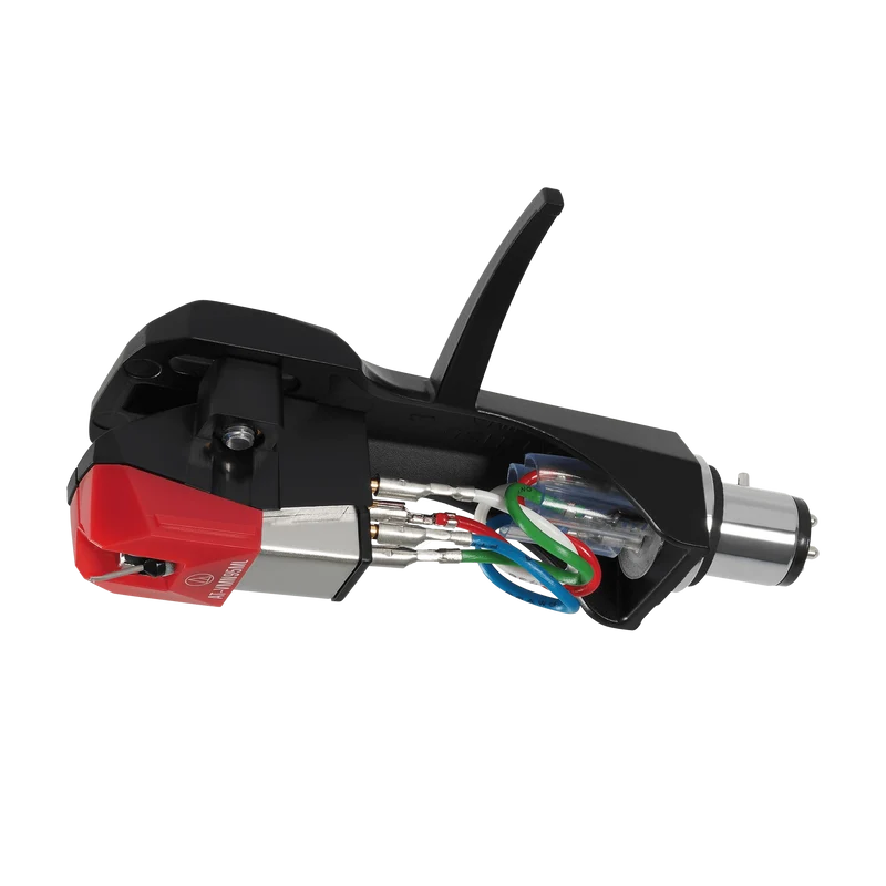 Audio Technica AT-VM95ML/H VM95 Series Microlinear Stereo Cartridge on AT-HS6 Headshell