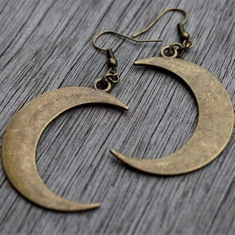Moon Drop Earrings